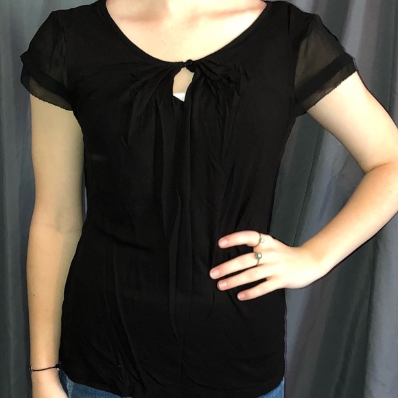 Black Dress Top - Picture 1 of 2